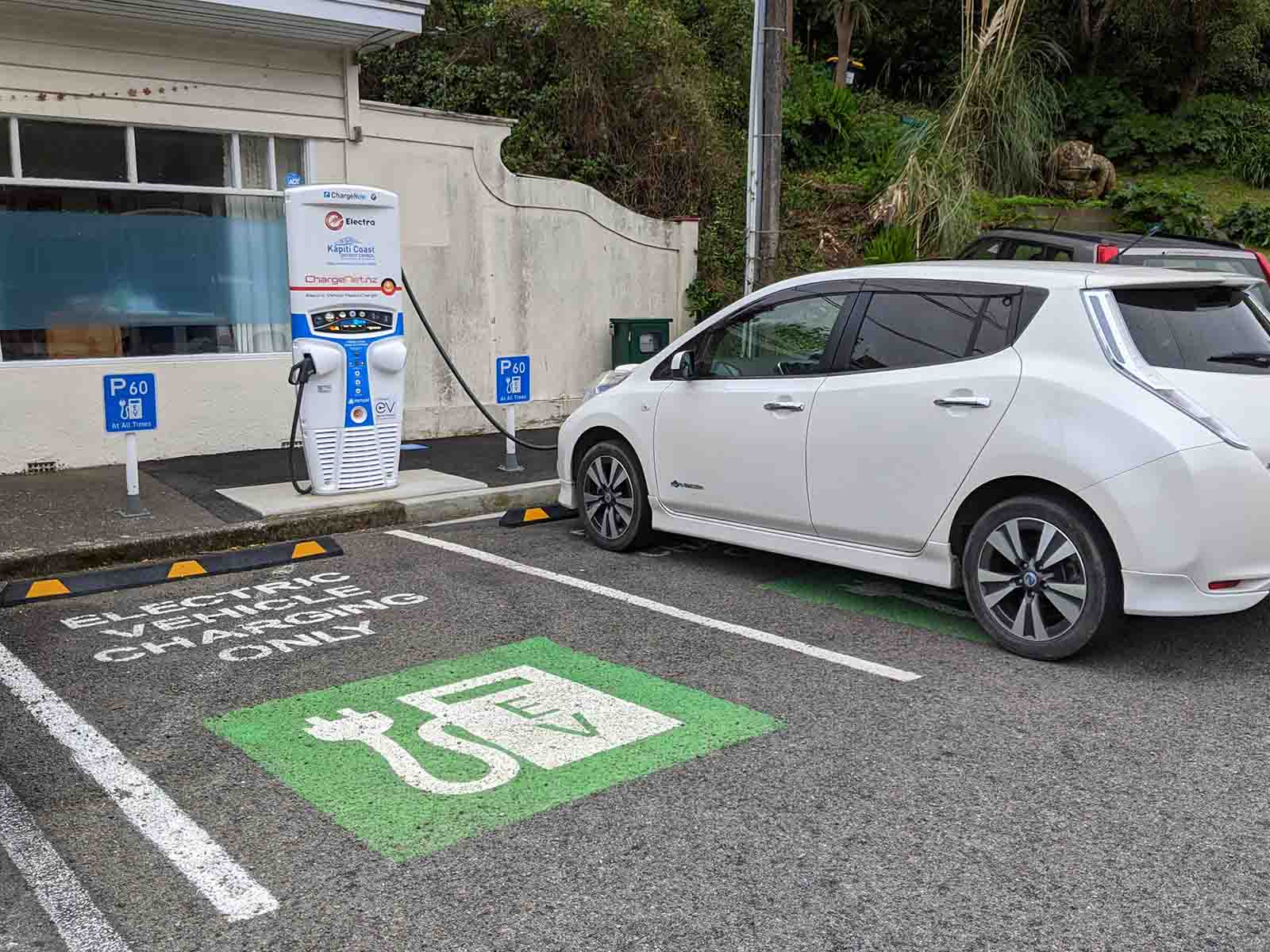 Paekākāriki electric vehicle charging location