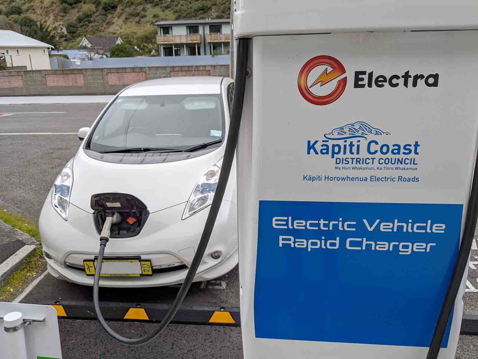 Paekākāriki electric vehicle charging station