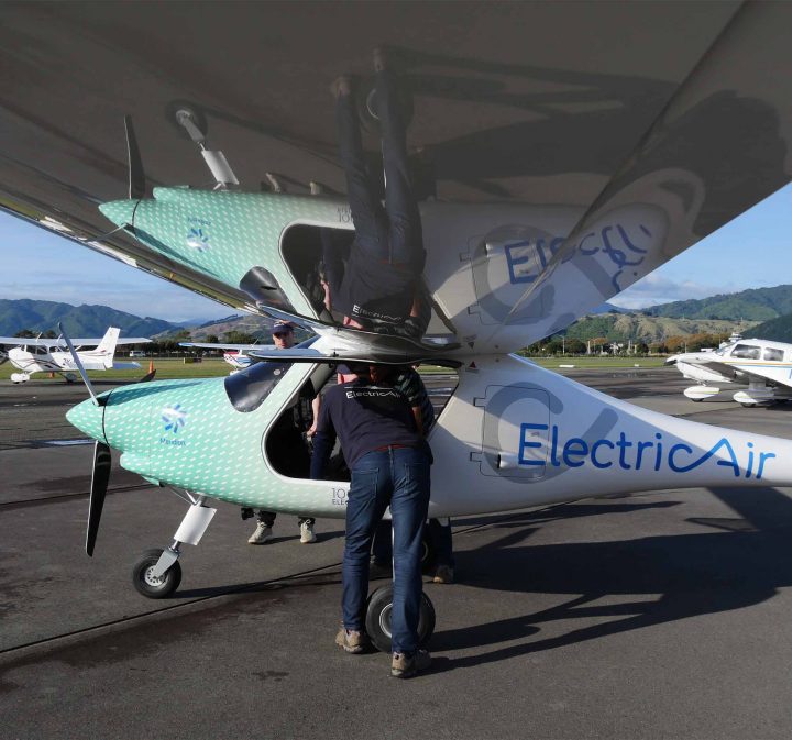 Electric aircraft at Kapiti Aero Club